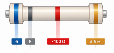 Figure 2. Resistor Color Code