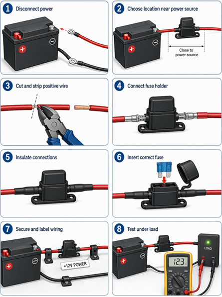 Figure 9. Installation Steps