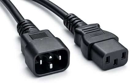 Figure 1. C13 Power Cord and C14 Power Cord