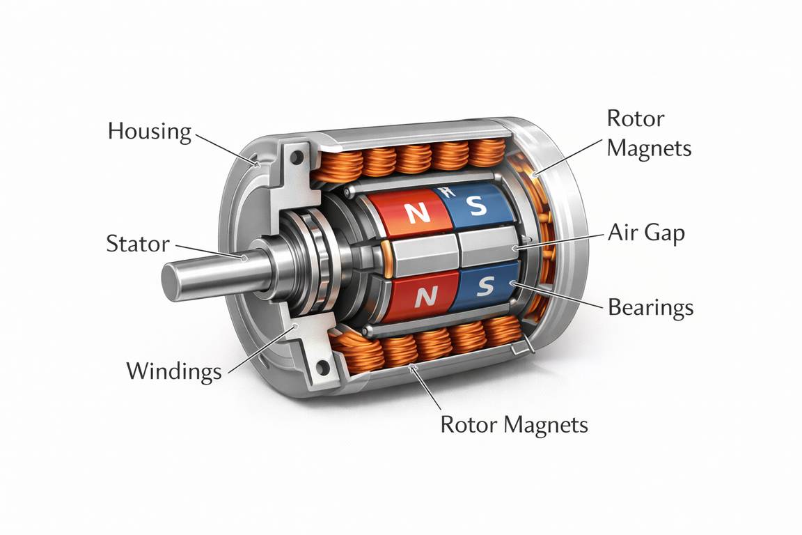 Figure 4. Core Motor Parts