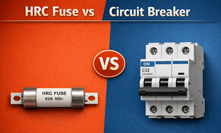Figure 9. HRC Fuse vs Circuit Breaker
