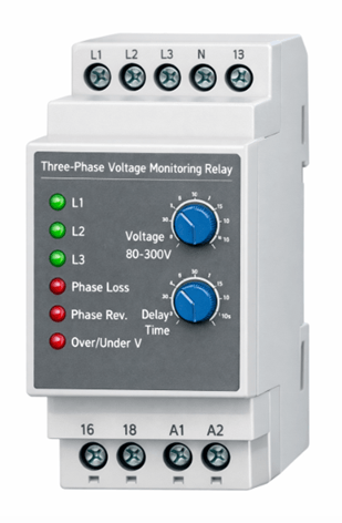 Figure 4. Three-Phase Voltage Monitoring Relay