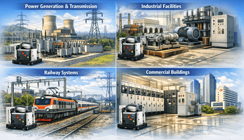 Figure 12. Applications of Vacuum Circuit Breakers