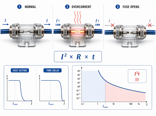 Figure 2. Inline Fuse Working Principle