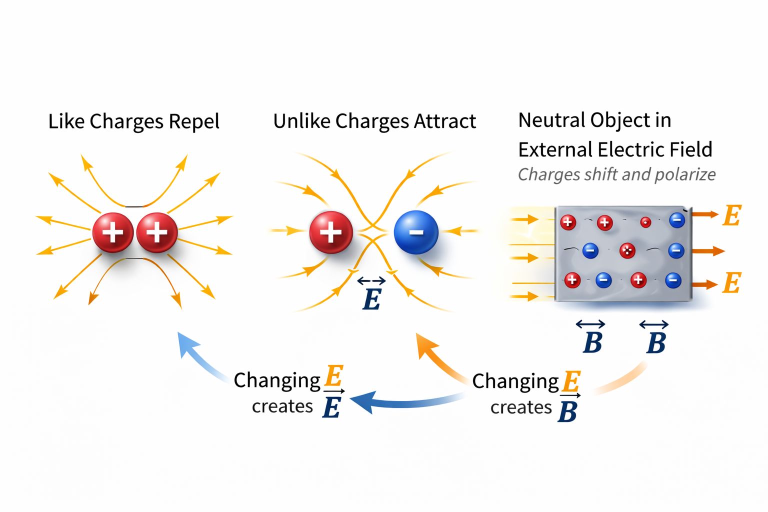 Figure 3. Electric Charge and Forces at a Distance
