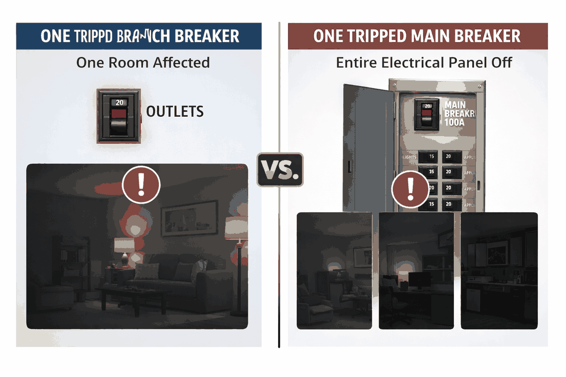 Figure 3. Meaning of a Breaker Trip