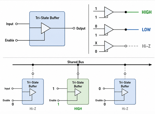 Figure 4. Tri-State Buffers