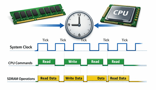 Figure 3. SDRAM (Synchronous DRAM)
