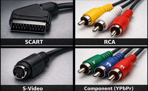 Figure 11. SCART Compared with Other Analog Video Connectors