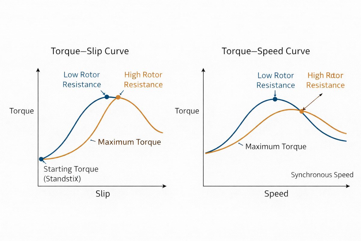 Figure 6. Rotor Resistance and Curve Shift