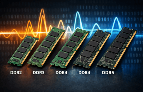 Figure 4. DDR SDRAM (Double Data Rate SDRAM)