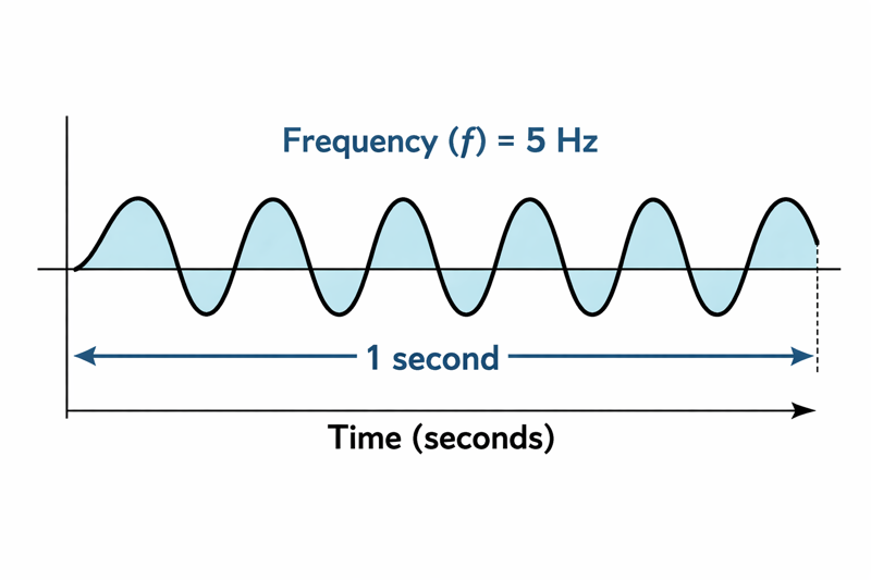 Figure 3. Frequency in a Repeating Signal