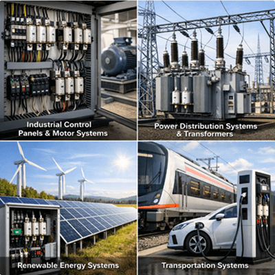Figure 8. Applications of HRC Fuses