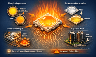 Figure 5. Long-Term Material Degradation and Lifecycle Impact