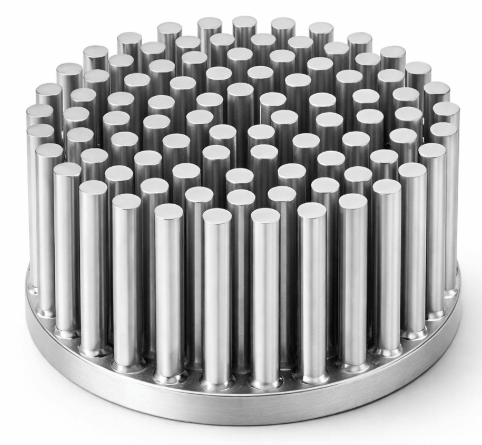 Figure 10. Cold-Forged Heat Sink Structures