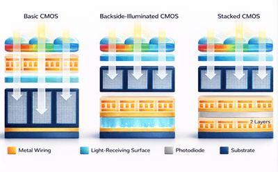 Figure 4. Advanced CMOS Image Sensor Architectures