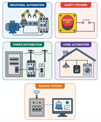 Figure 9. Applications of 8-Pin Relay