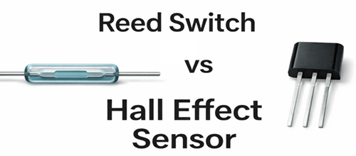 Figure 9. Reed Switch vs Hall Effect Sensor