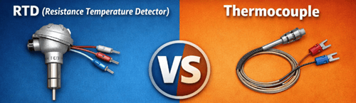 Figure 11. RTD vs Thermocouple