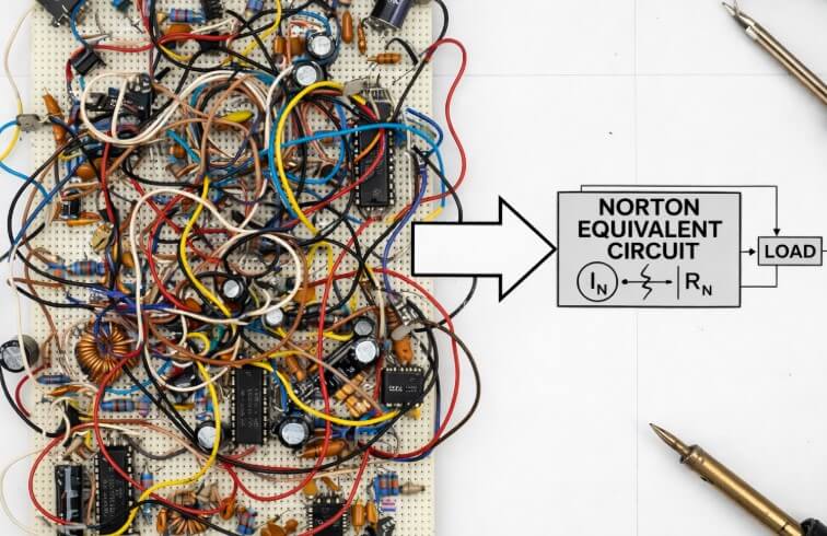 Figure 5. Simplifying Large Circuits With Norton’s Theorem