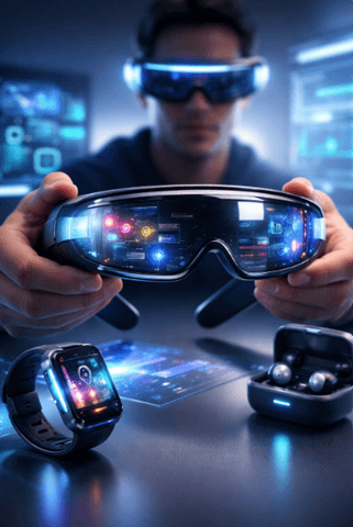 Figure 5. AR/VR and Wearable Optics