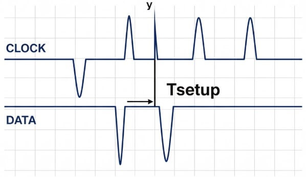 Figure 3. Meaning of Setup Time in Digital Timing