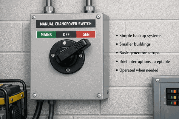 Figure 3. Manual Changeover Switch