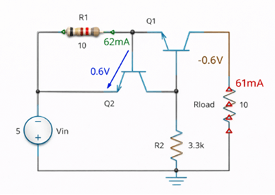Figure 4. Transistor-Based Current Limiters