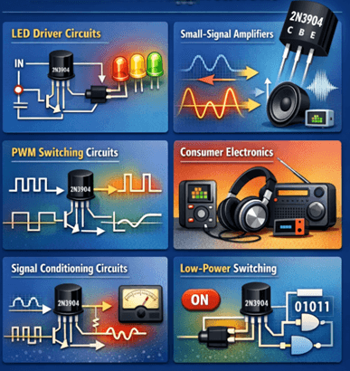 Figure 6. 2N3904 Applications
