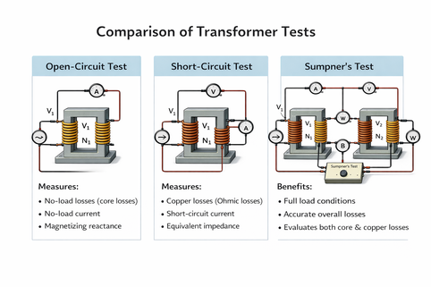Figure 2. Comparison of Transformer Test