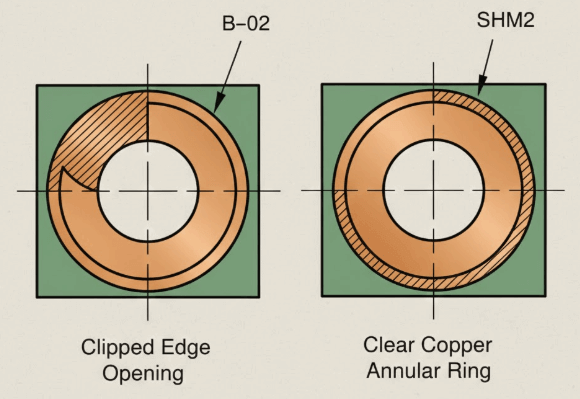 Figure 3. Solder Mask Openings and Pad Clearance