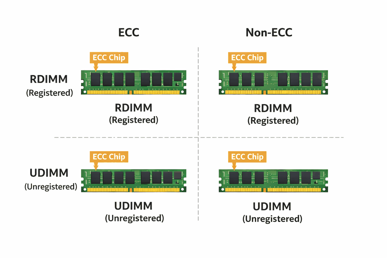 Figure 3. DDR4 Memory Features and Signal Types
