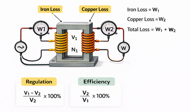 Figure 5. Performance Calculations from Sumpner’s Test