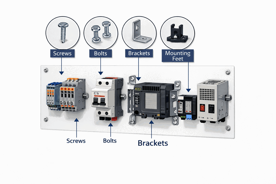 Figure 3. Operation and Features of Traditional Mounting