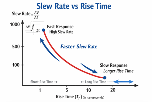 Figure 3. Slew Rate vs Rise Time