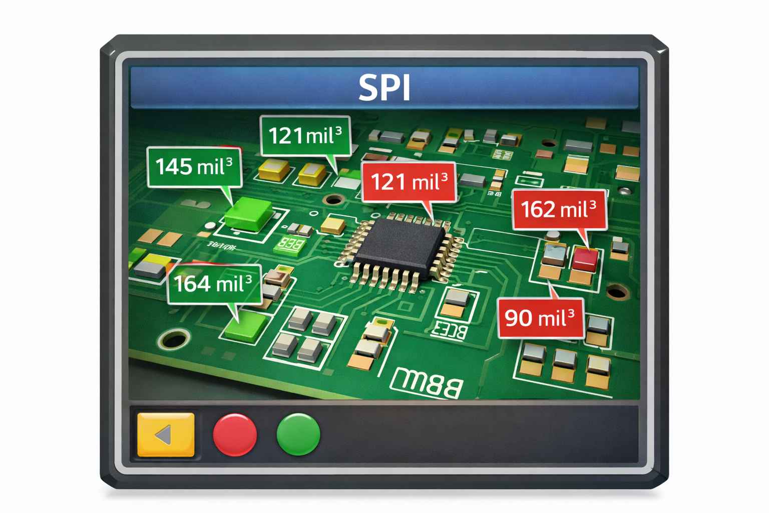 Figure 6. Solder Paste Inspection (SPI)