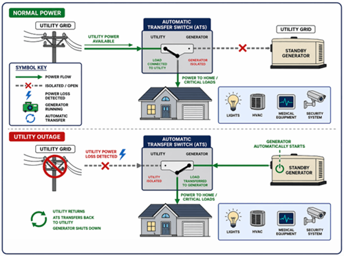 Figure 3. Automatic Transfer Switch (ATS)