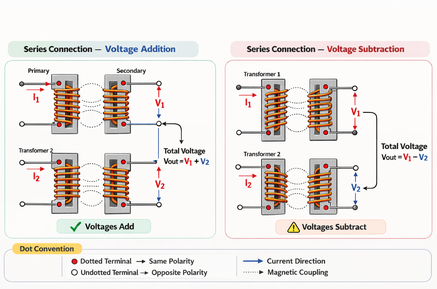 Figure 4. Dot Convention in Winding Connections