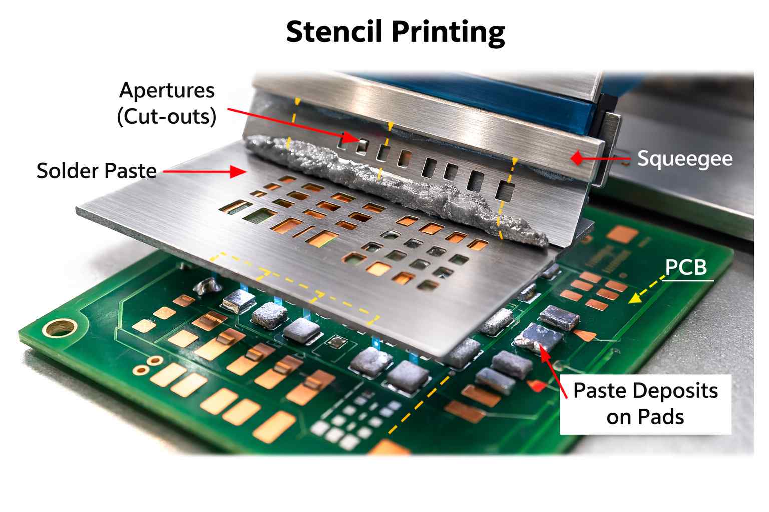 Figure 5. Solder Paste Printing