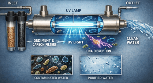 Figure 9. UV Filtration (Ultraviolet Disinfection)