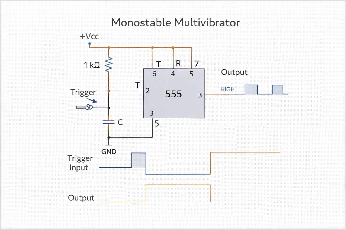 Figure 3. Monostable Multivibrators