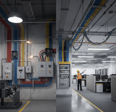Figure 7. Industrial and Commercial Wiring