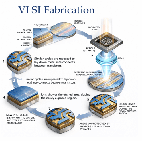 Figure 4. VLSI Fabrication