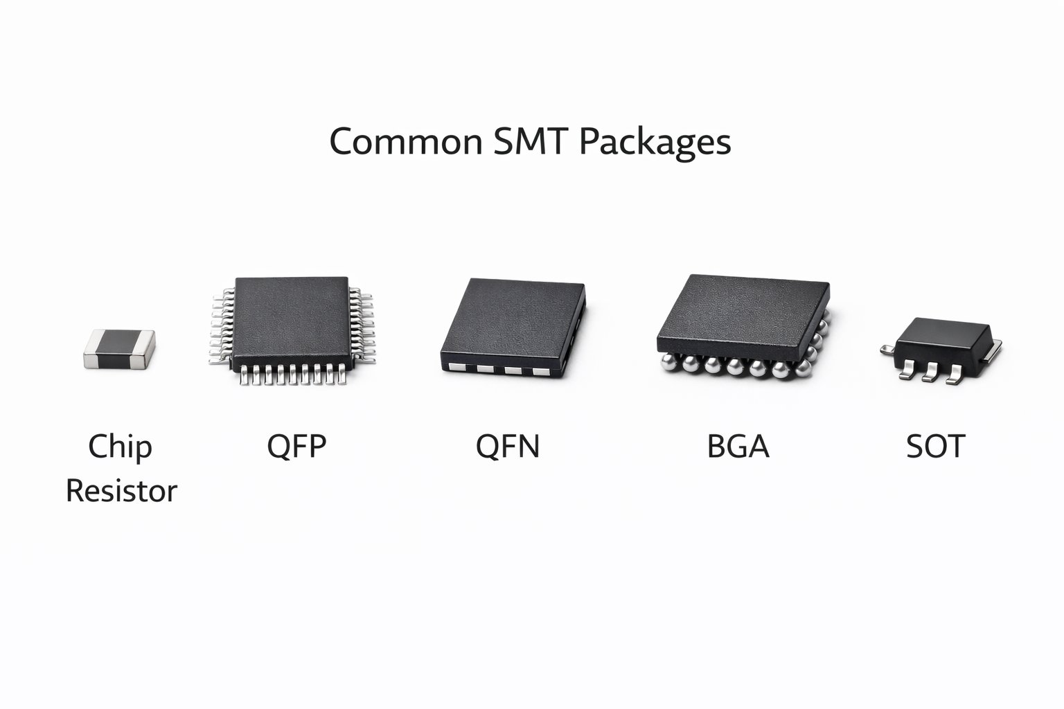 Figure 3. Common Surface-Mount Package Types