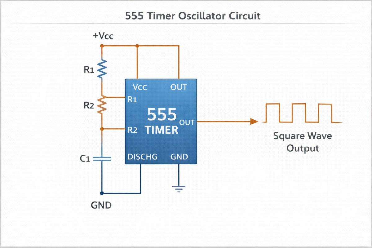 Figure 1. 555 Oscillator