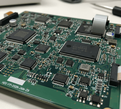 Figure 7. HDI PCBs with Fine-Pitch Components