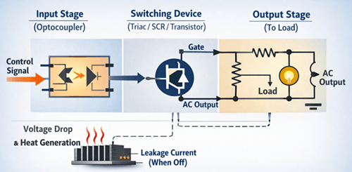 Figure 6. Solid State Relay Structure