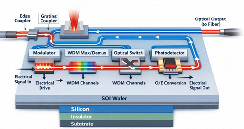 Figure 2. Silicon Photonics Works