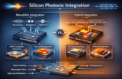 Figure 5. Silicon Photonic Integration