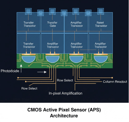 Figure 3. Active Pixel Sensor (APS)